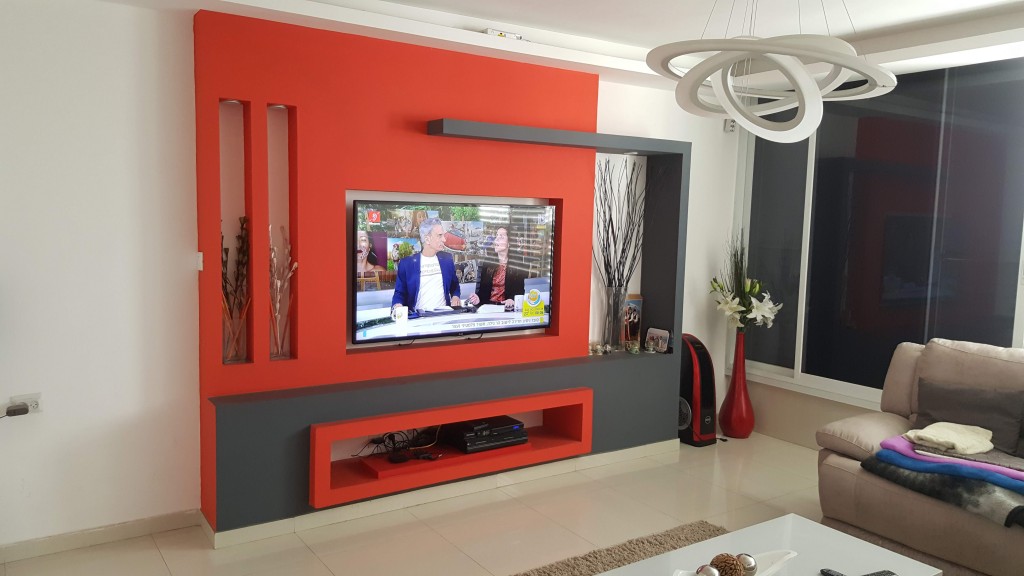 קיר גבס לטלוויזיה